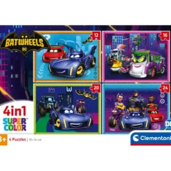 Batwheels - 1x12 + 1x16 + 1x20 + 1x24 pezzi
