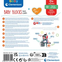 Black & White Soft Activity Blocks