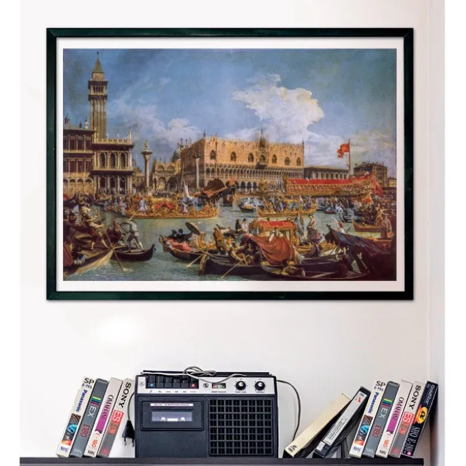 Canaletto, "The Return of the Bucentaur at the Molo on Ascension Day" - 1000 pezzi