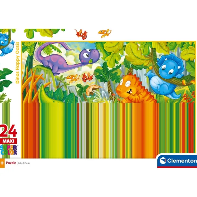 Dinos Happy Oasis - 24 pezzi