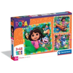 Dora The Explorer - 3x48 pezzi