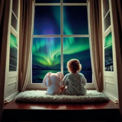Fiocco, il mio Proiettore d'Aurora Boreale