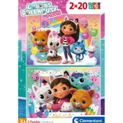 GABBY'S DOLLHOUSE - 2x20 pezzi