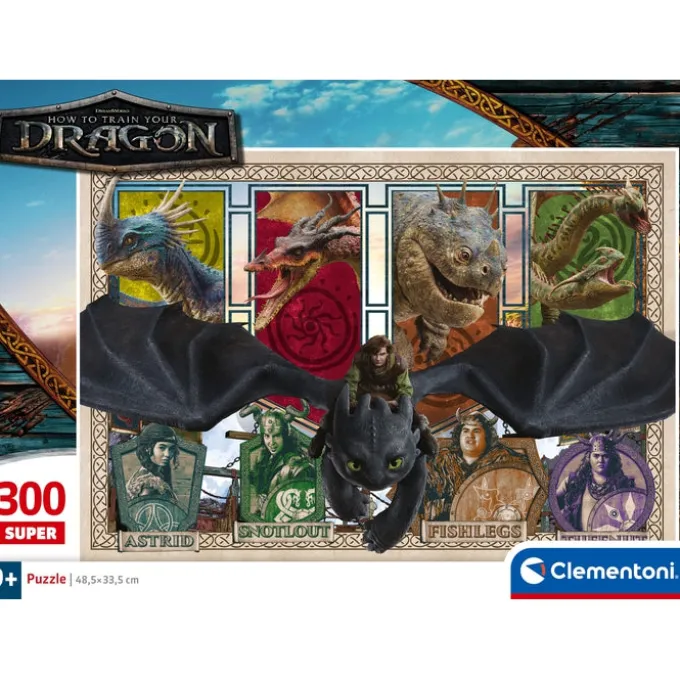 How to Train Your Dragon - 300 pezzi