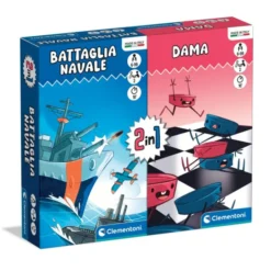 2 in 1 Battaglia Navale + Dama