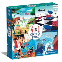 4 In 1 - Giochi Da Tavolo