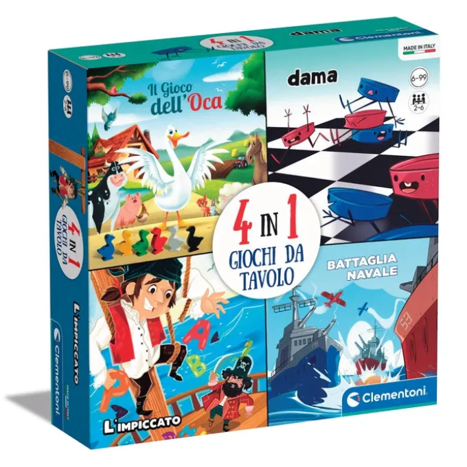 4 In 1 - Giochi Da Tavolo