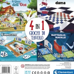 4 In 1 - Giochi Da Tavolo