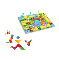 2 in 1 Il Gioco dell'oca + Tangram
