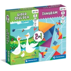 2 in 1 Il Gioco dell'oca + Tangram