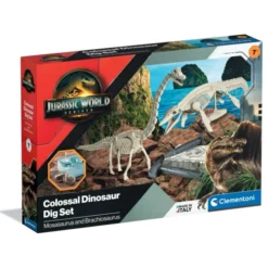 Jurassic World - Colossal Dinosaur Dig Set - Mosasaurus And Brachiosaurus