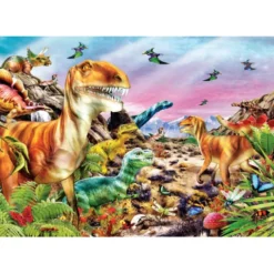 Land Of Dinosaurs - 104 pezzi