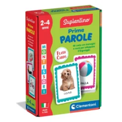 Montessori Flashcards - Prime Parole