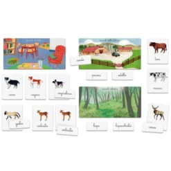 Montessori - Gli animali e i loro cuccioli
