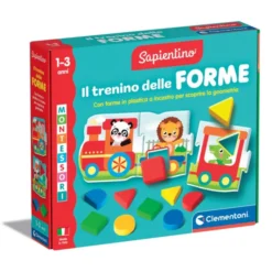 Montessori - Il trenino delle forme