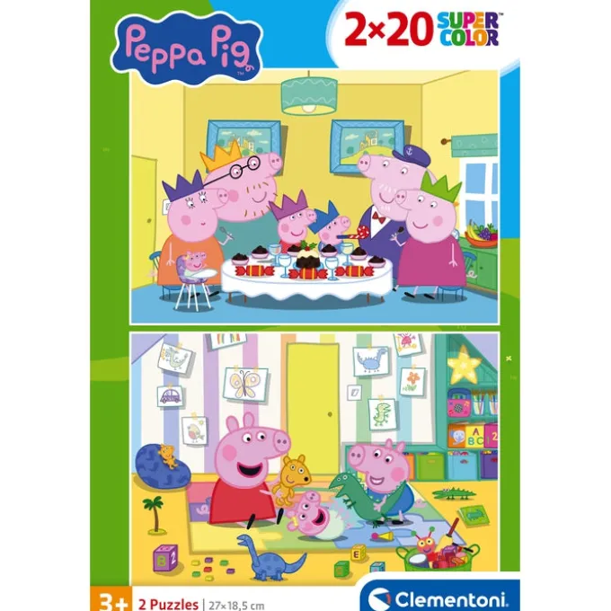 PEPPA PIG - 2x20 pezzi