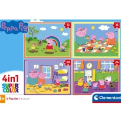 Peppa Pig - 1x12 + 1x16 + 1x20 + 1x24 pezzi
