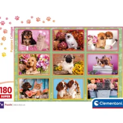 Puppies Collage - 180 pezzi