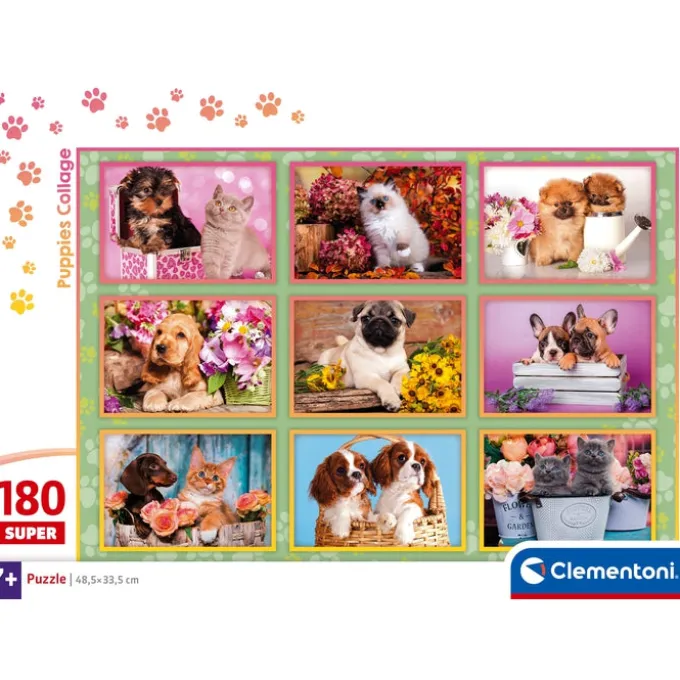 Puppies Collage - 180 pezzi