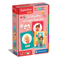 Sapientino Baby Montessori - Carte Emozioni ed Espressioni