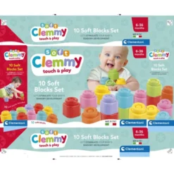 Soft Clemmy - Confezione 10 Mattoncini
