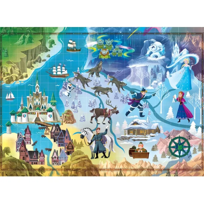 Story Maps - Frozen - 1000 pezzi