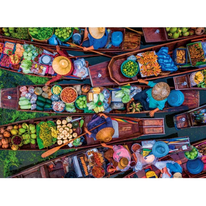 Thai Floating Market - 1000 pezzi