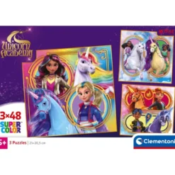 Unicorn Academy - 3x48 pezzi
