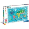 Wildlife Map - 60 pezzi