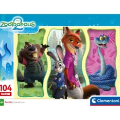 Zootropolis 2 - 104 pezzi